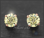 Diamant Ohrstecker 585 Gold; 1,60ct, VS